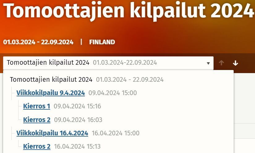 Tomoottajien kisat 2024